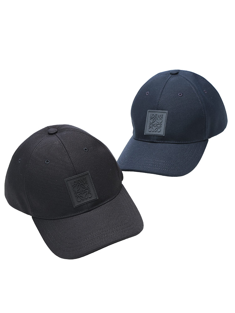 LOEWE (ロエベ) アナグラムパッチ キャンバスキャップ LEK820358X88