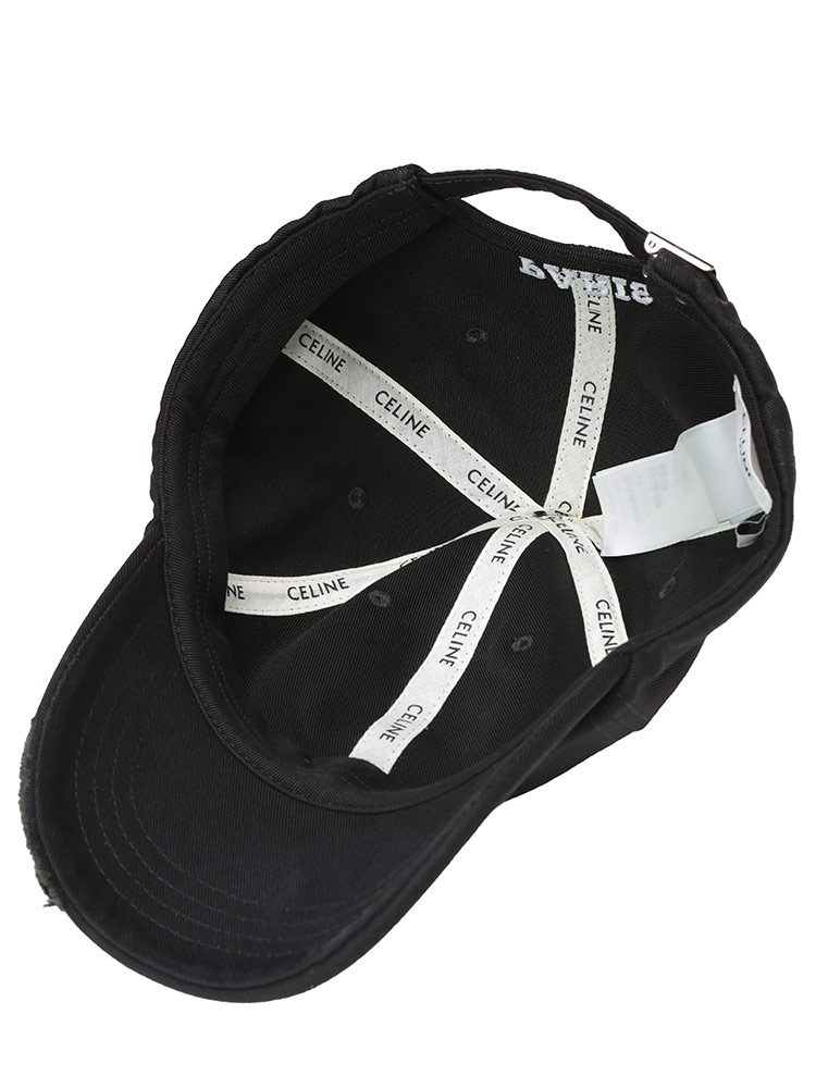 CELINE (セリーヌ) トリオンフ ロゴ刺繍 キャップ CELAA0AG0F82 メンズ