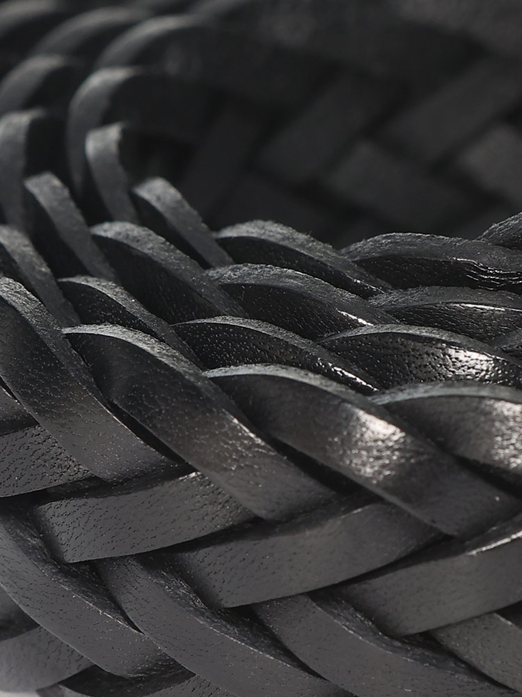 J&M Davidson (ジェイアンドエムデヴィッドソン) 牛革 手編み ピン