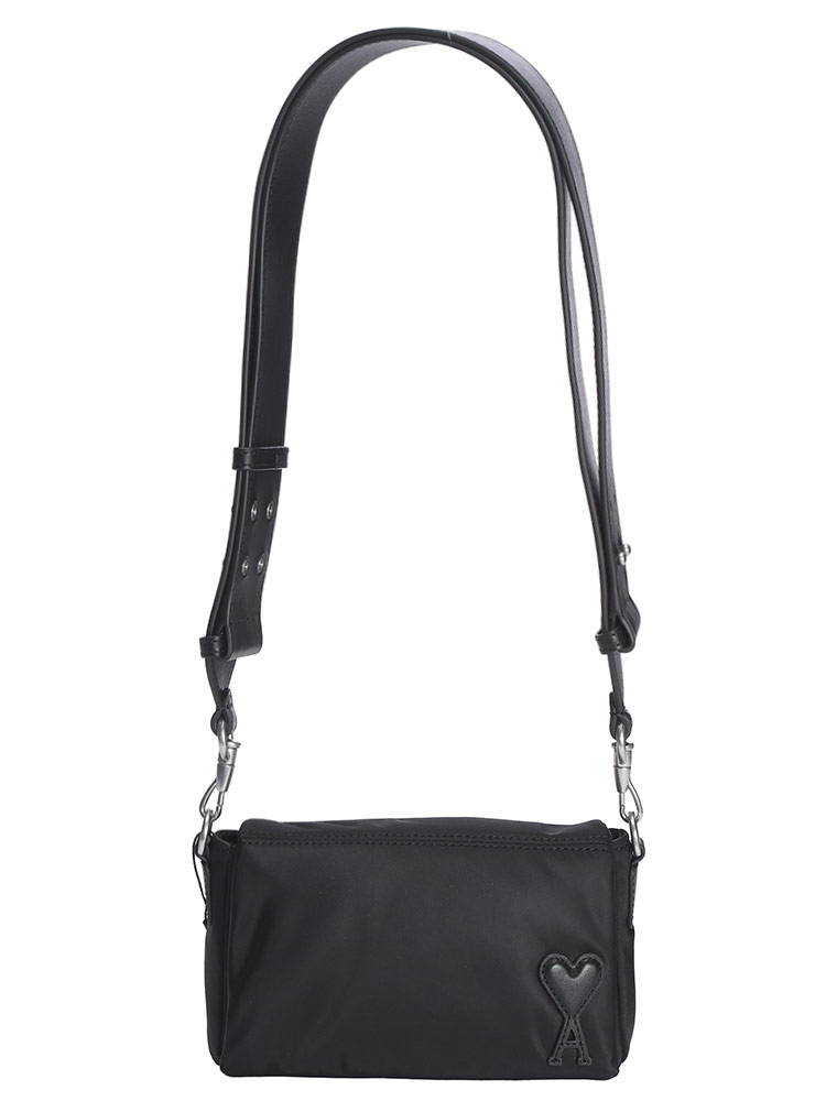 AMI PARIS (アミパリス) ナイロンキャンバス クロスボディバッグ