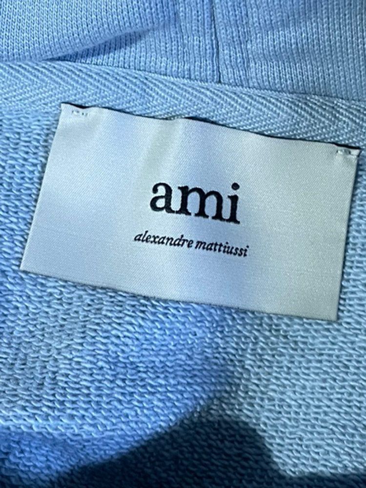 AMI PARIS (アミパリス) Ami de Coeur ループバック コットンフリース