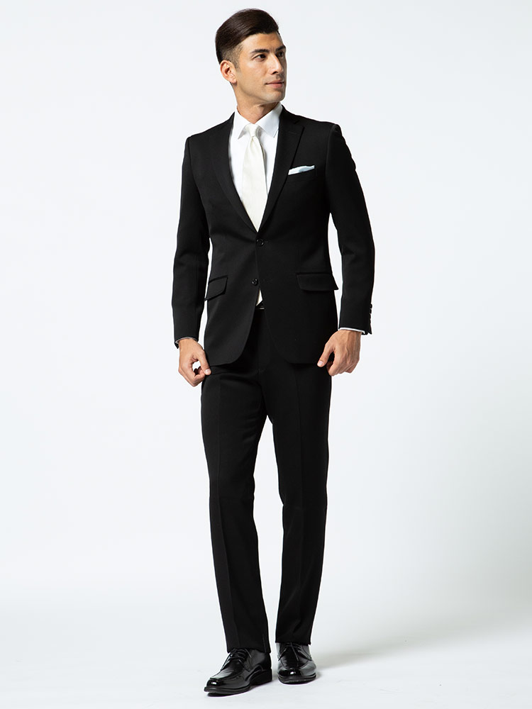 J.BLACK (ジェイブラック) 礼服 無地 シングル ウエストアジャスター