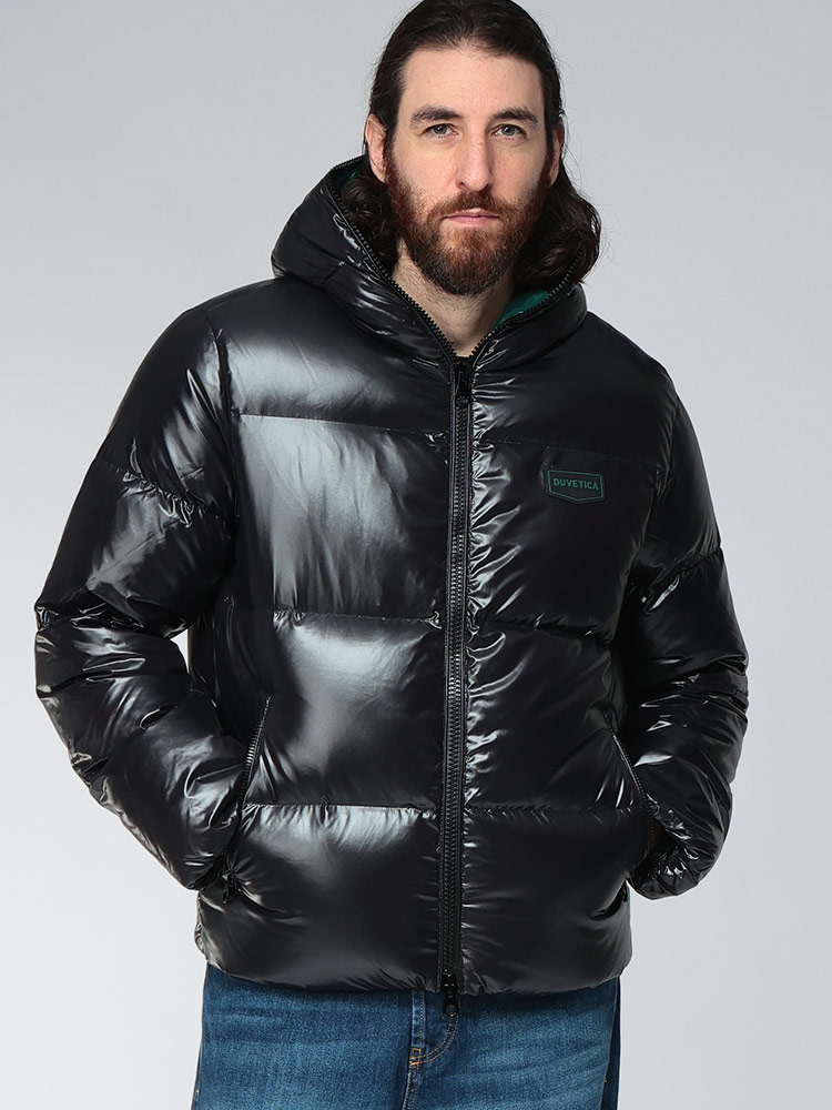 DUVETICA (デュベティカ) ワンポイントロゴ フルジップ ダウン