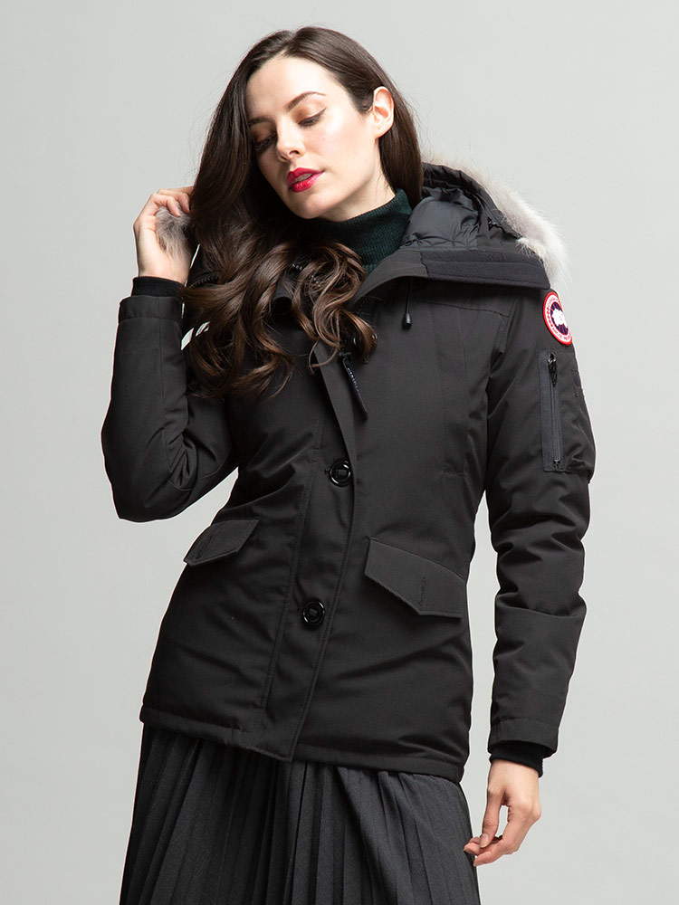 CANADAGOOSE カナダグース ファーフード ボタンジップ ダウン