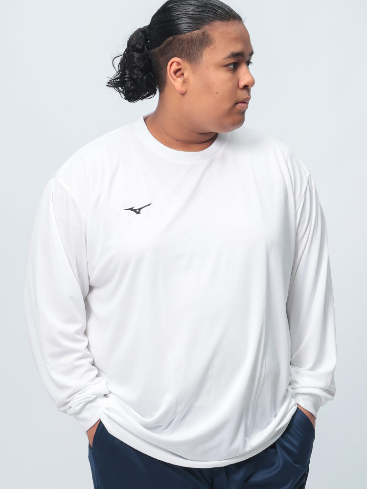 長袖 Tシャツ NAVIDRY クルーネック トップス ロンT ドライ スポーツ