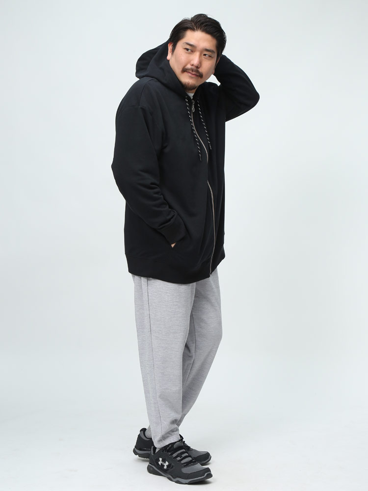 OUTDOOR PRODUCTS アウトドアプロダクツ ジップパーカー フードロゴ