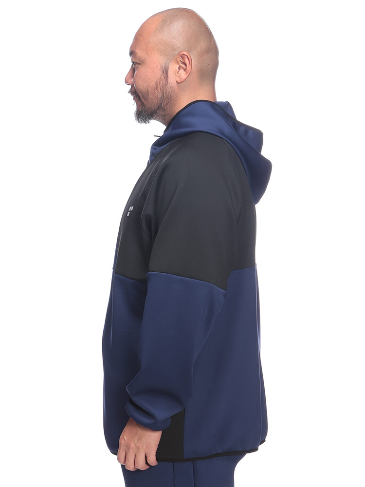 フルジップ パーカー ストレッチ ライトポンチ アウター ジャケット