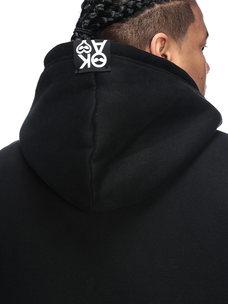 スウェットパーカー ナンバー プリント 裏起毛 フルジップ トップス