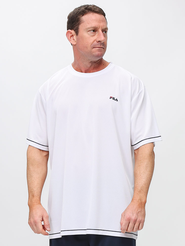 半袖 Tシャツ 吸水速乾 ダブルメッシュ クルーネック トップス