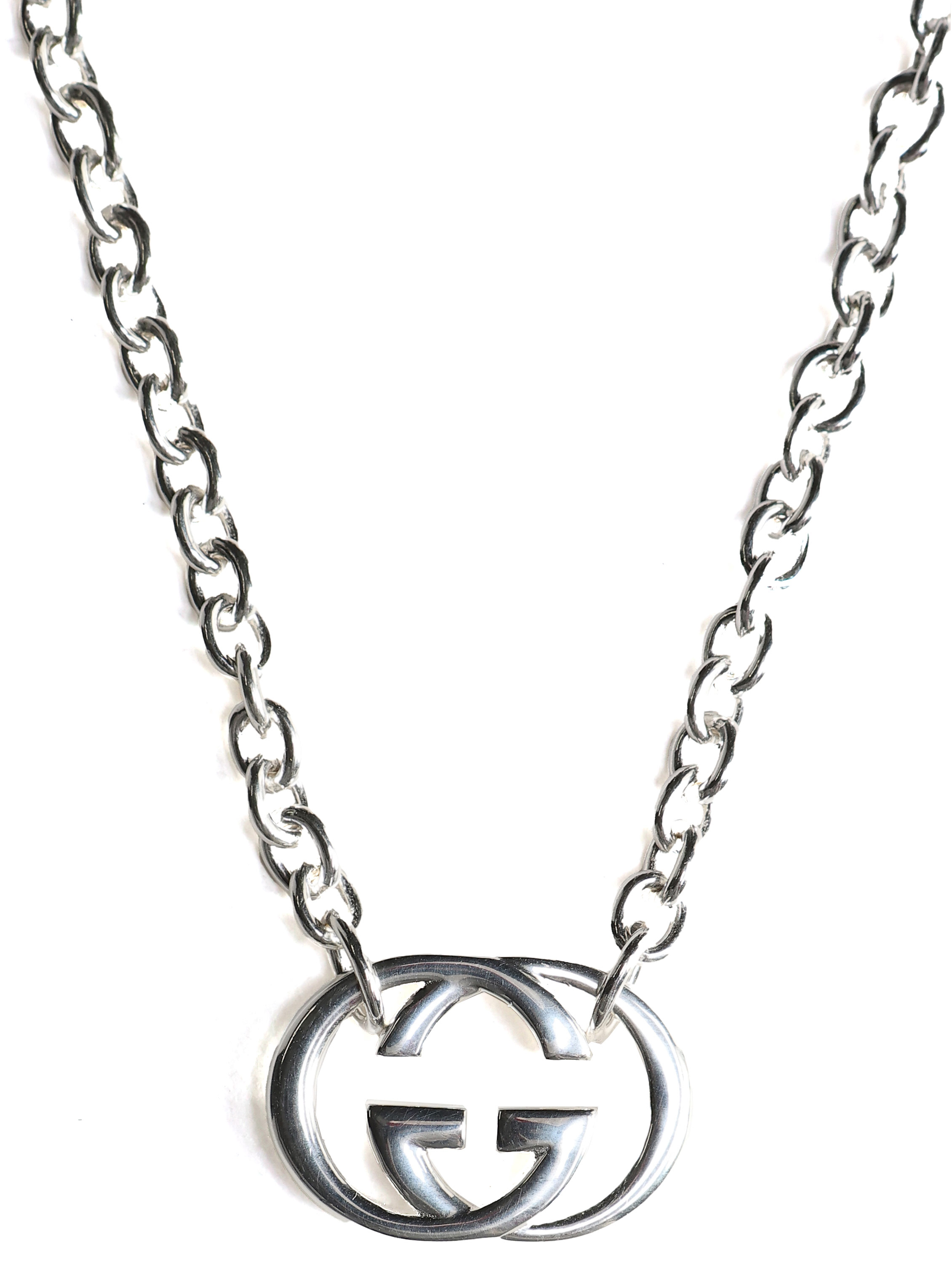 オンラインストア限定】 GUCCI (グッチ) インターロッキングG チェーン