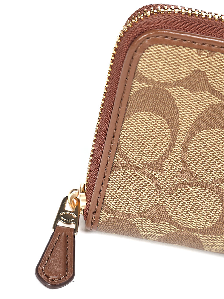 COACH (コーチ) ロゴ ラウンドジップ 長財布 CO54630IME74 レディース
