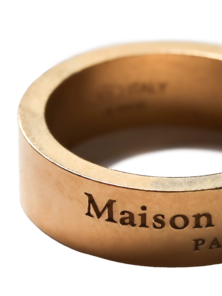 Maison Margiela (メゾン マルジェラ) ロゴ リング 6mm MESM1UQ0081