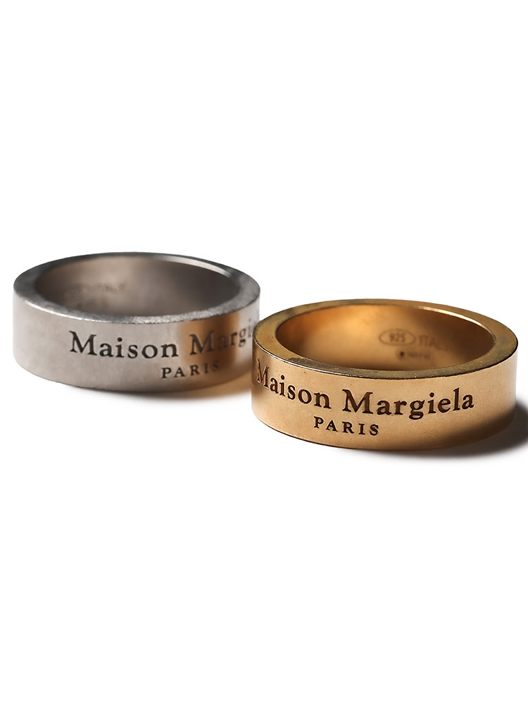 Maison Margiela (メゾン マルジェラ) ロゴ リング 6mm MESM1UQ0081