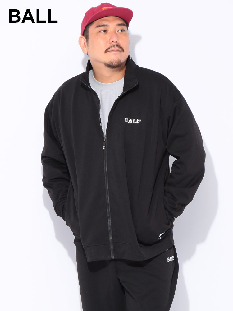 トラックジャケット シルバージェルロゴプリント ストレッチダンボール