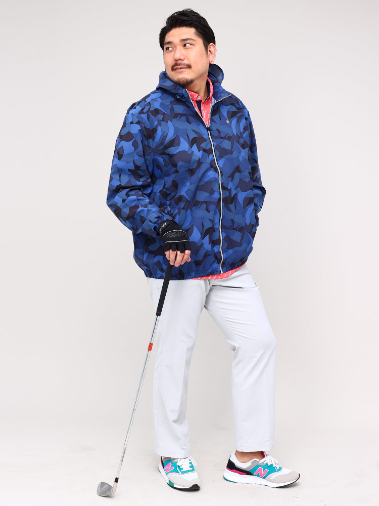 大きいサイズ メンズ le coq sportif (ルコックスポルティフ) GOLF 撥