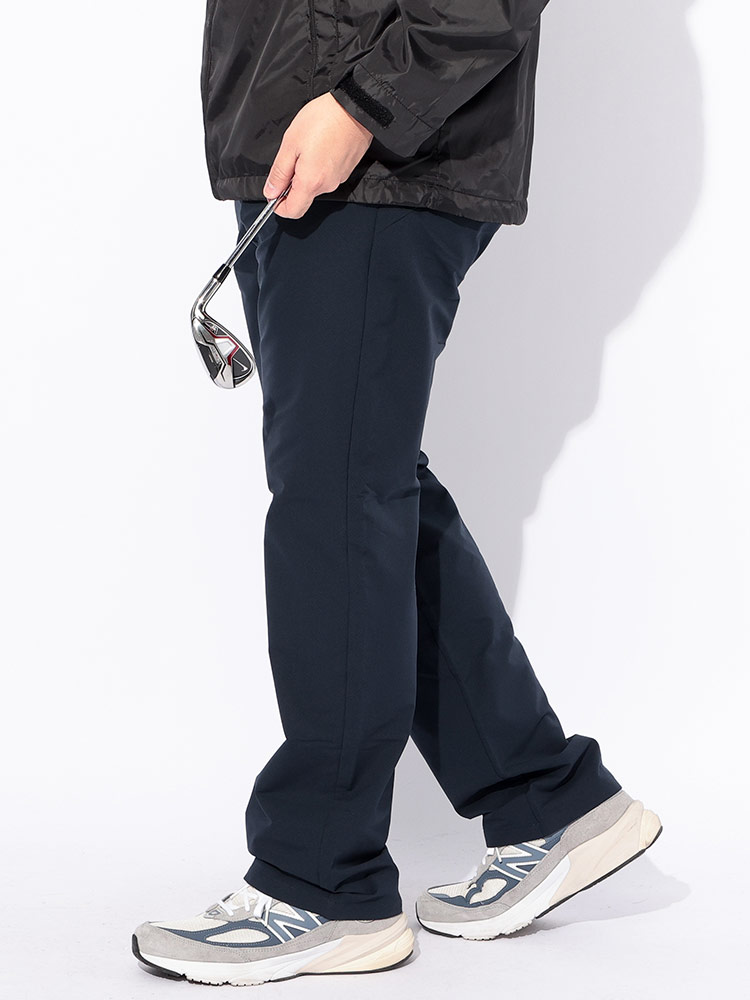 WEB先行値下げ】ロングパンツ GOLF 保温 ストレッチ ダイヤ柄 ボトムス