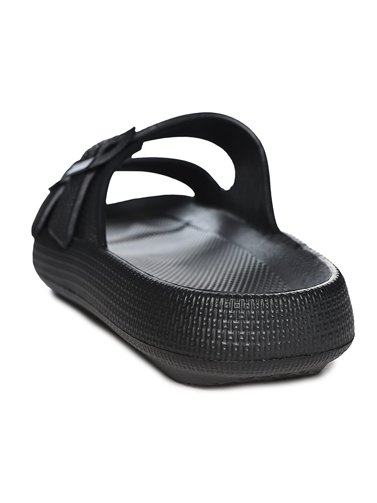 ビーチサンダル ダブルベルト 底グリップ クッションサンダル シューズ