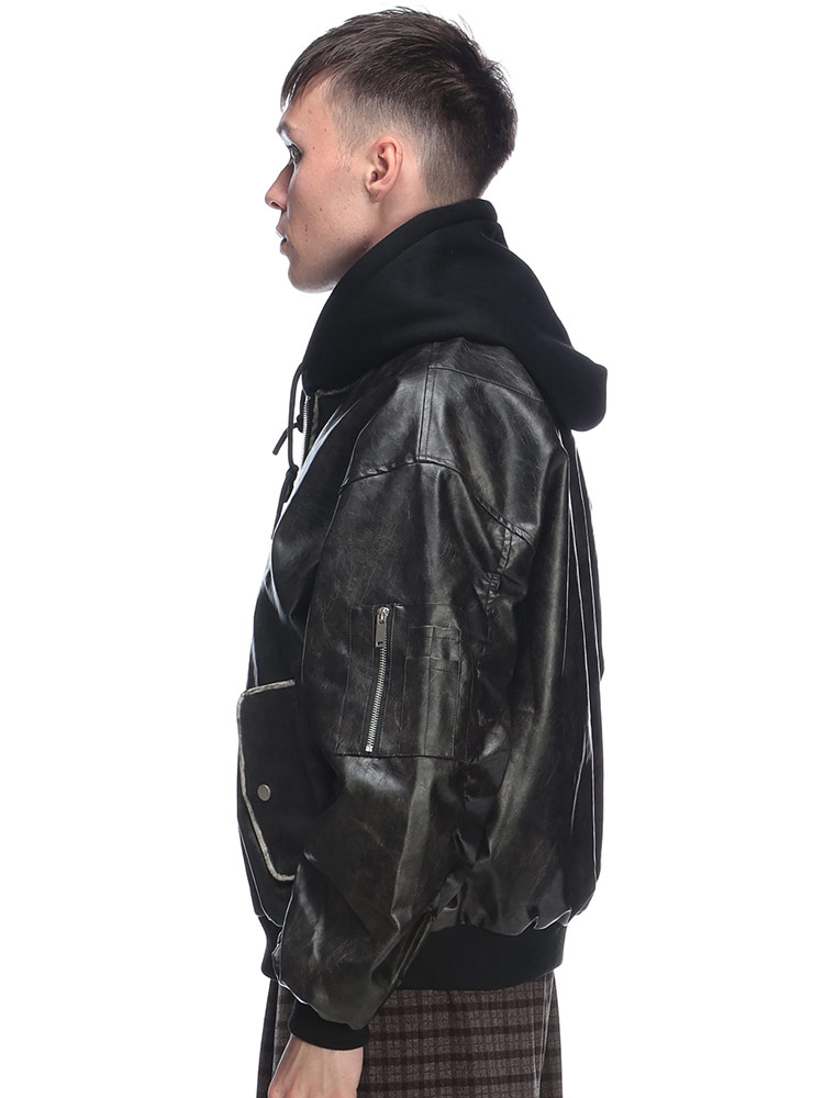 WOODENDOLL (ウッディンドール) ビンテージ ボンバージャケット フード