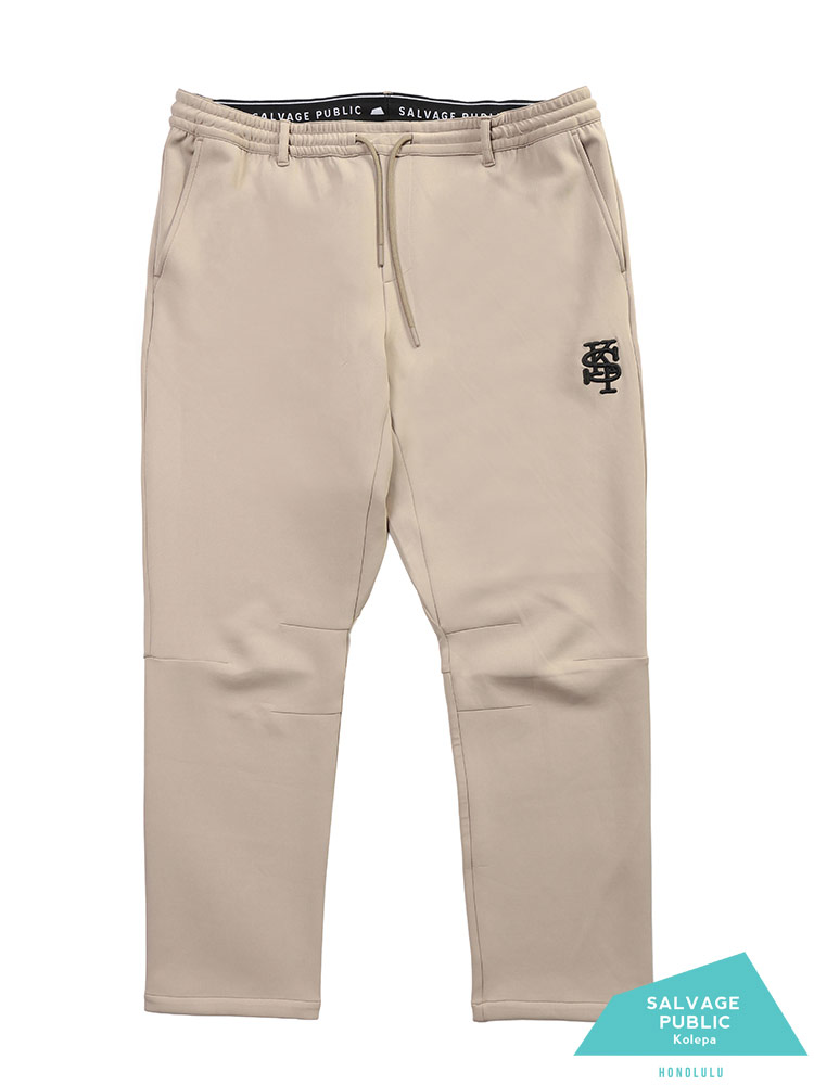 ロングパンツ GOLF ロゴ刺繍 ダブルニット 3L-6L ボトムス ゴルフ