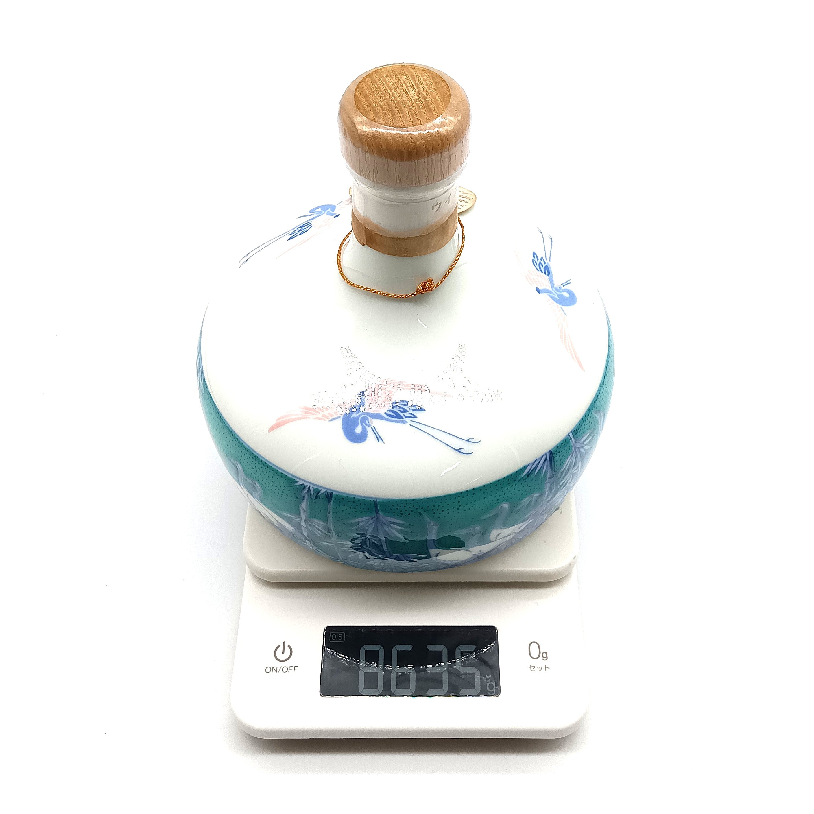 ニッカ スーパー ニッカ ウイスキー 有田焼 色絵ボトル 43% 500ml 箱