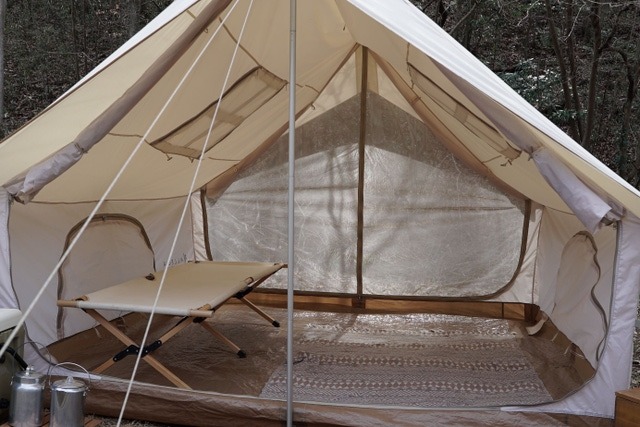 まるで美しい山小屋！快適設計で通年使えるロッジテント「TWILIGHT」