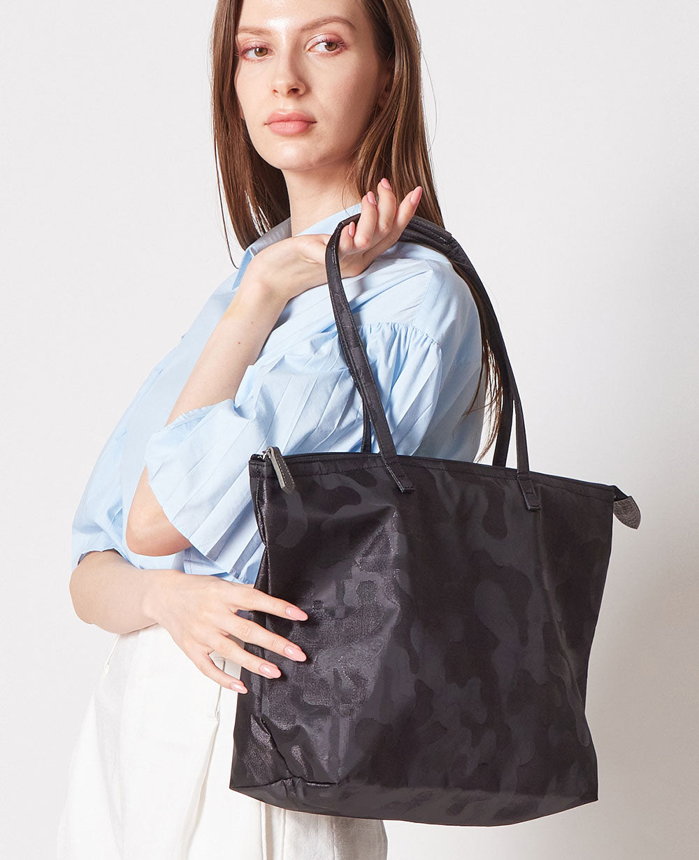 マルシェ・ド・サック ZIP付き ショッピングエコバッグ Mサイズ