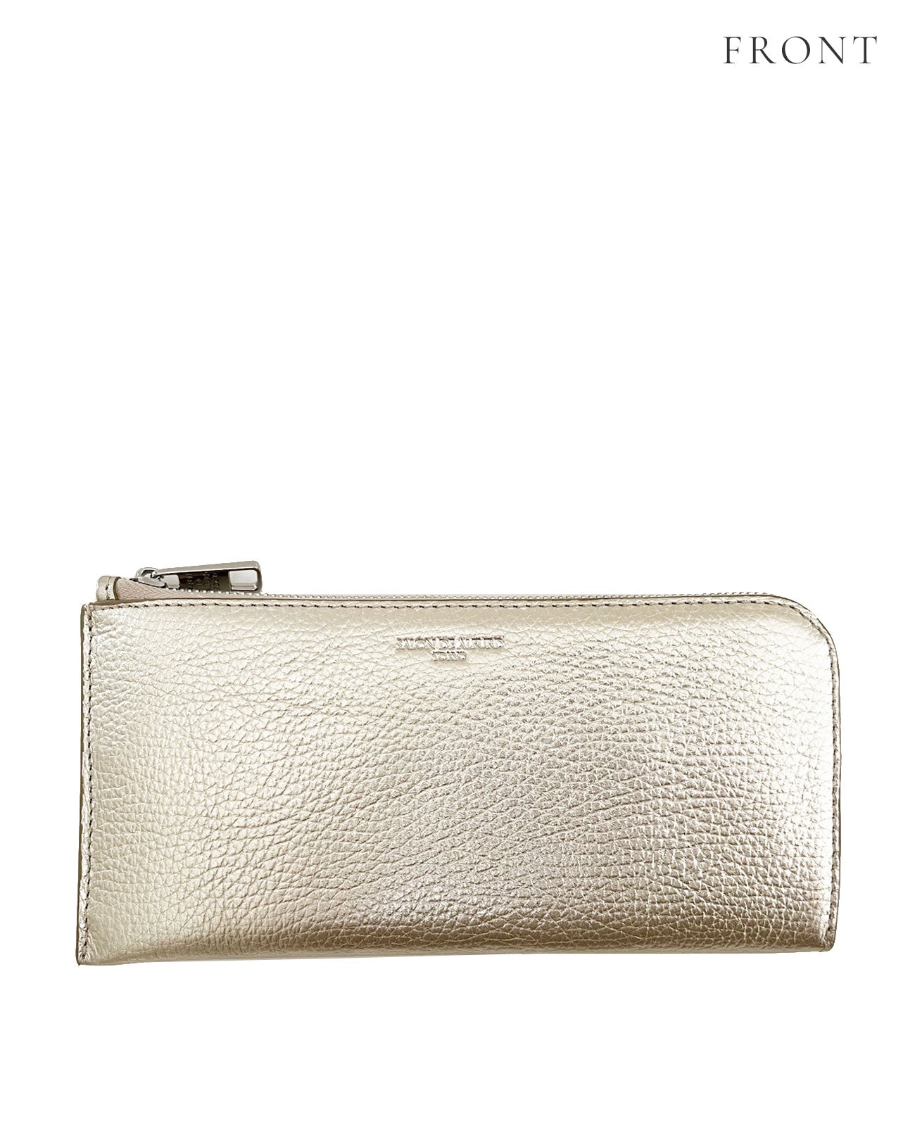 サロンドアルファード L字ファスナー ゴールド 長財布 1820