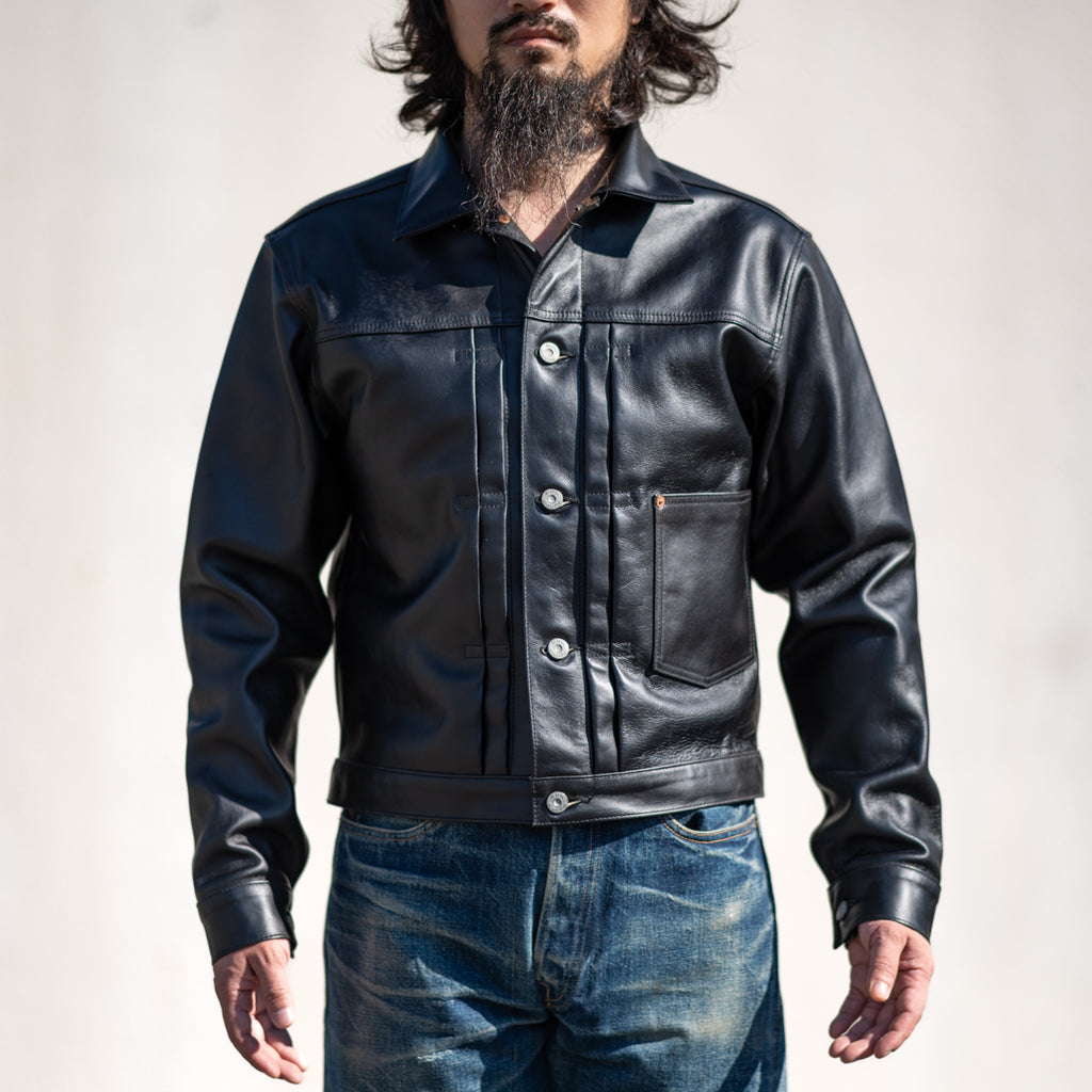 Leather Jacket 1st black – BONCOURA Official Online Store