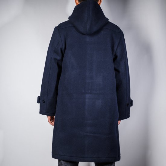 ダッフルコート カシミアメルトン ネイビー(duffle coat cashmere