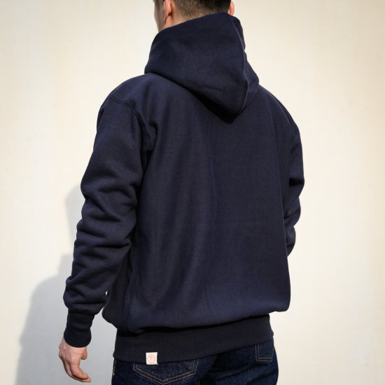 BONCOURA Hoodie Navy Loop Wheeled Hoodie Navy – BONCOURA Official