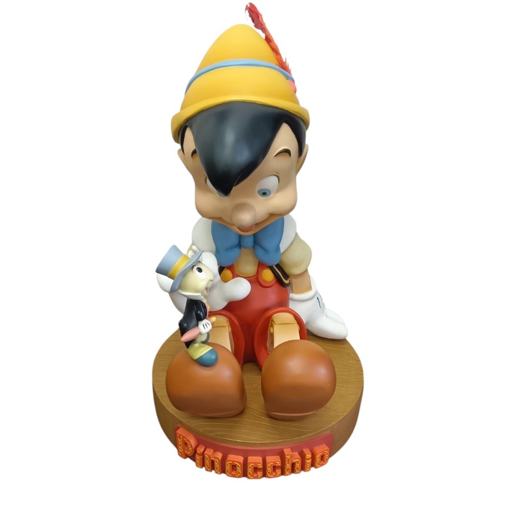 ディズニー ピノキオ ＆ ジミニークリケット ビッグサイズ フィギュア