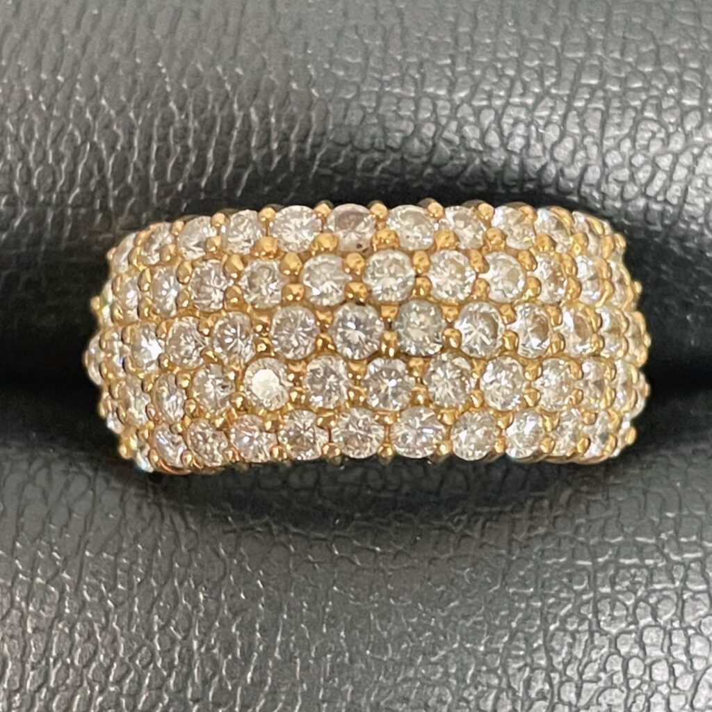 K18 メレダイヤリング 2ctの買取実績 | 買取専門店さすがや