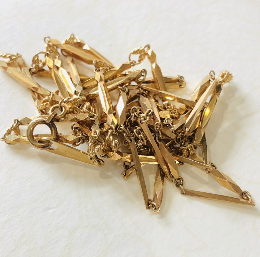 K18 切子ネックレスの買取実績 | 買取専門店さすがや