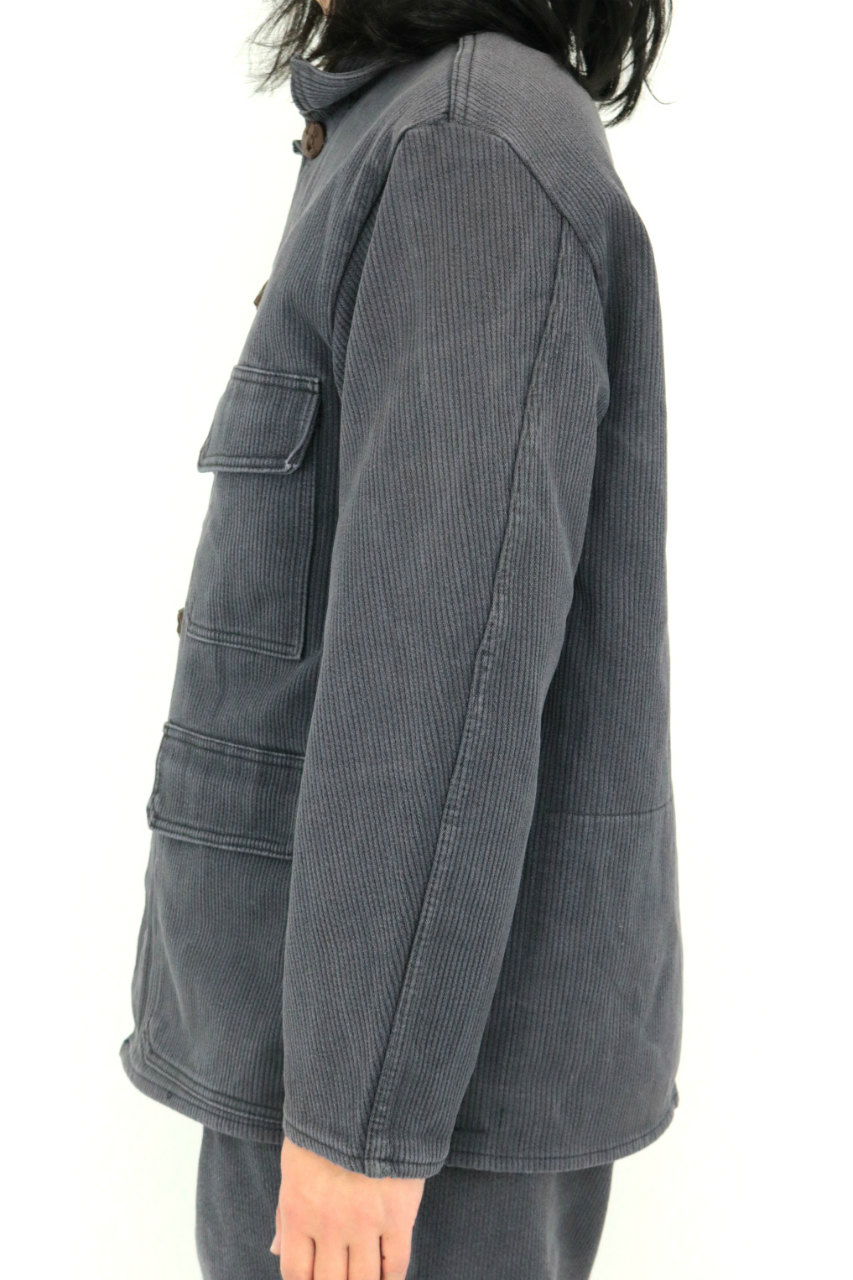 フランス】1960年代頃のコットンピケ 動物ボタンハンティング