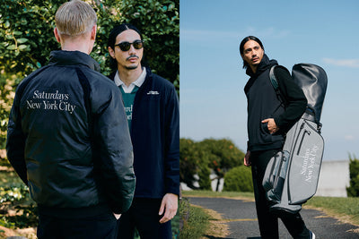 スタンドカラーハーフジッププルオーバー | Saturdays NYC Japan