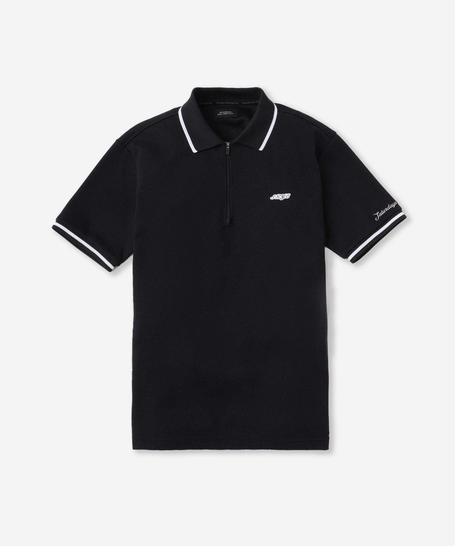 SS Half Zip Polo | Saturdays NYC Japan
