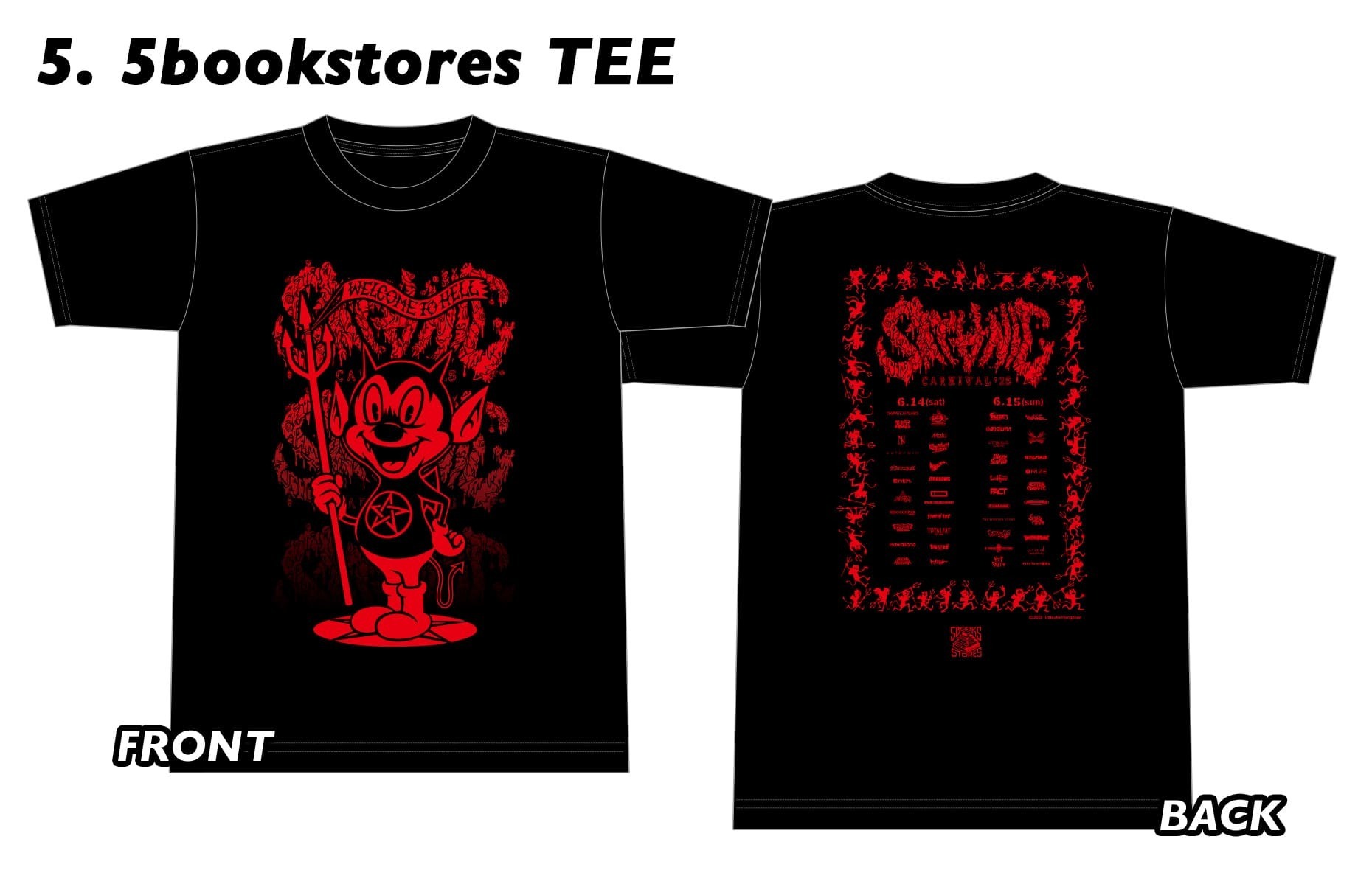 SATANIC CARNIVAL 2025＞Goods INFO!! | SATANIC ENT.