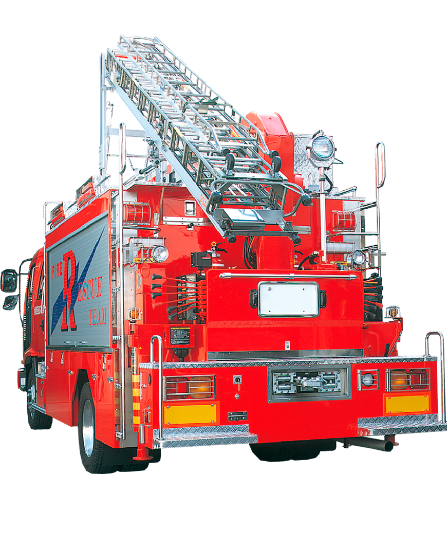 フロントページ - 消防車 消防関連 投光機 梯子昇降装置 佐藤工業所