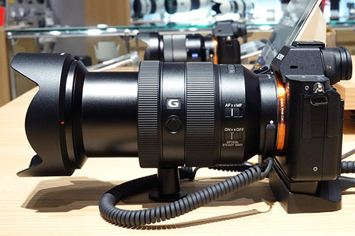 大注目のズームレンズ「FE 24-105mm F4 G OSS（SEL24105G）」見てき