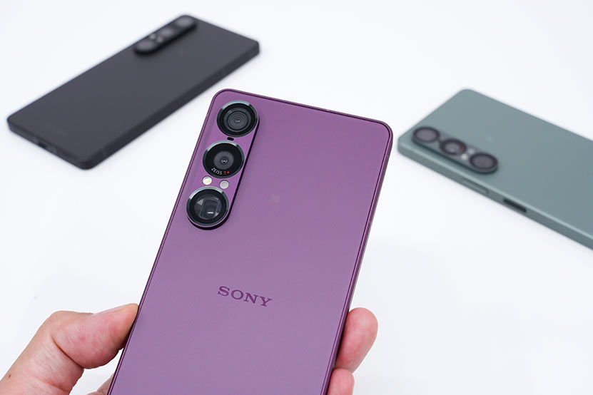 Xperia 1 VII 全色紹介 ブラック・グリーン・パープル 全3色 - ソニー