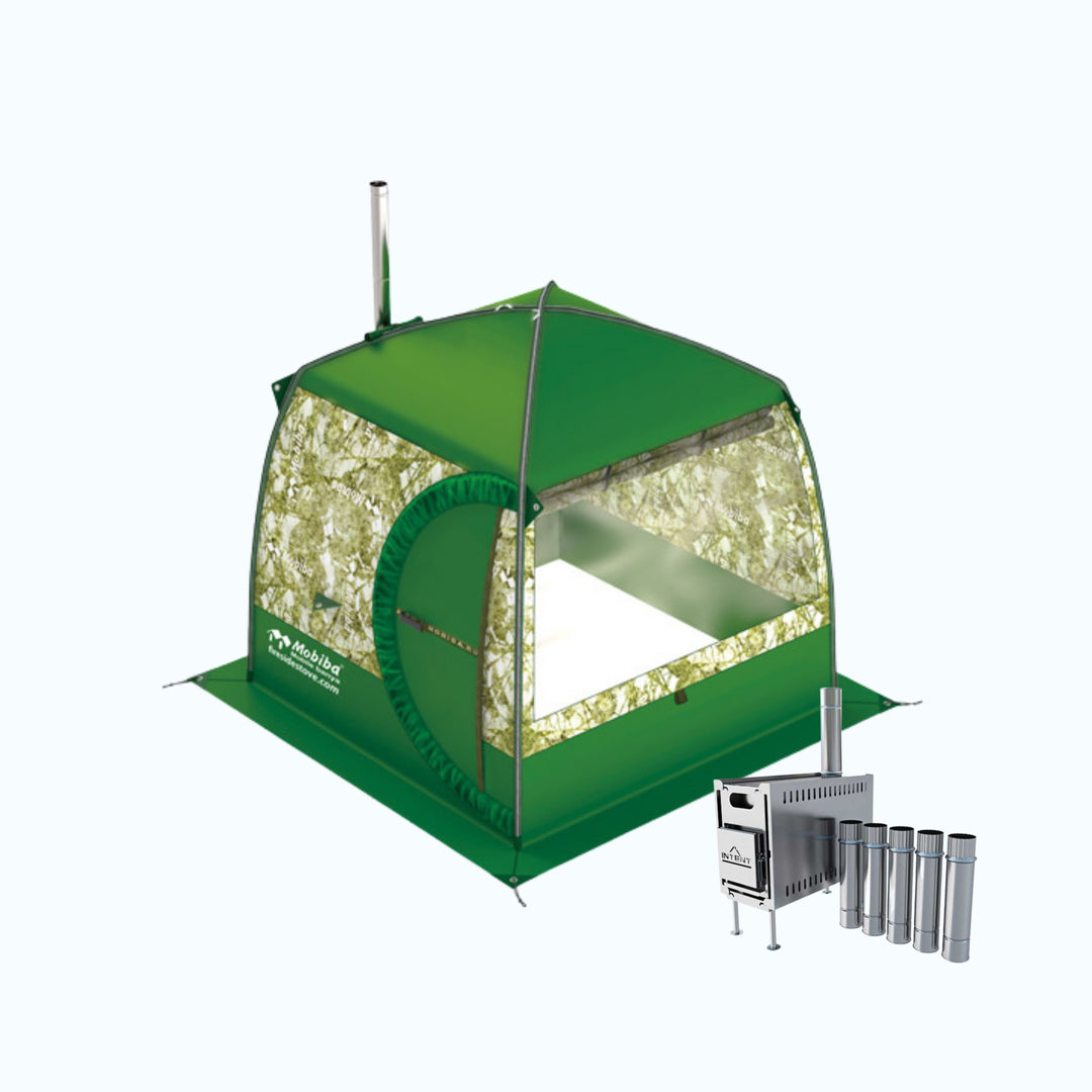 モビバ バックパックサウナ（ストーブ1台付） + 手ぶらセットの