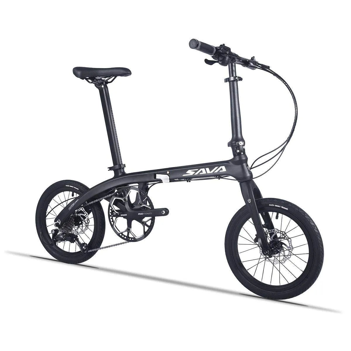 16 Inch Z2 Carbon Folding Bike - Compact & Efficient – SAVA Carbon