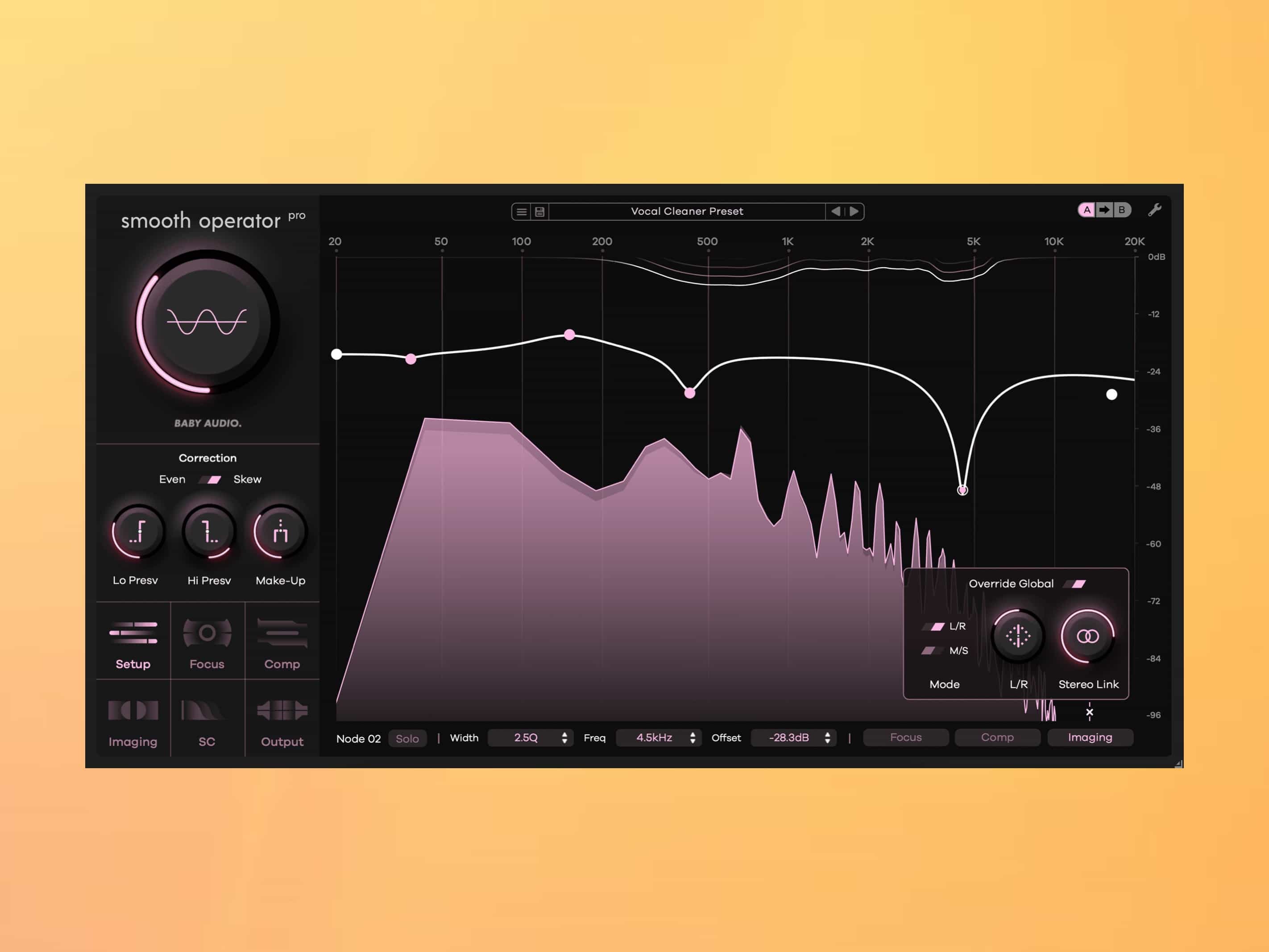 Baby Audio『Smooth Operator Pro』音色バランスを劇的に変化させ最高