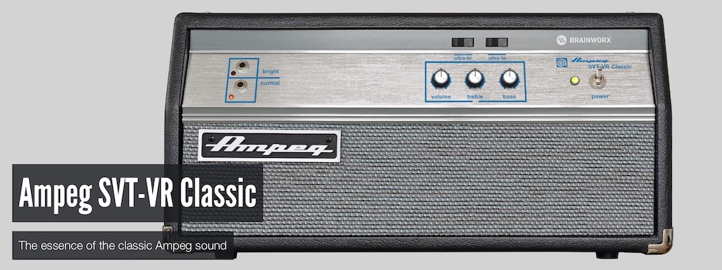 Plugin Alliance『Ampeg SVT-VR Classic』 ベースアンプ・プラグイン