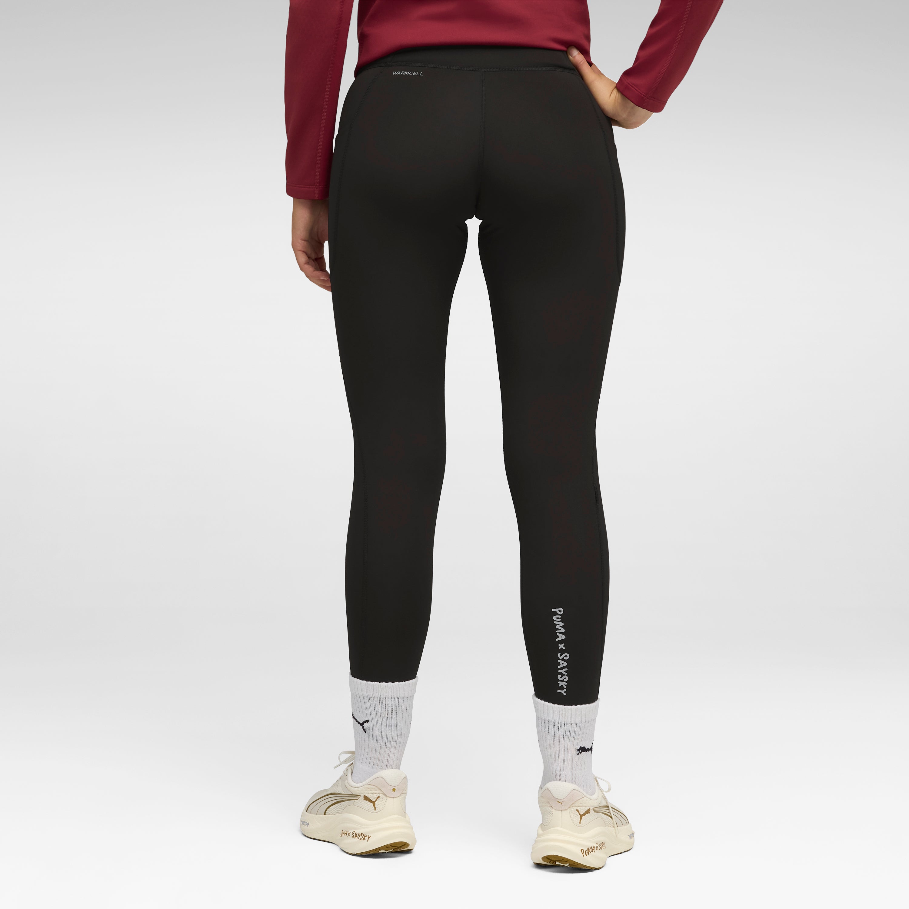 □ 公式 □ SAYSKY/セイスカイ ランニングタイツ P52756001 W Puma X