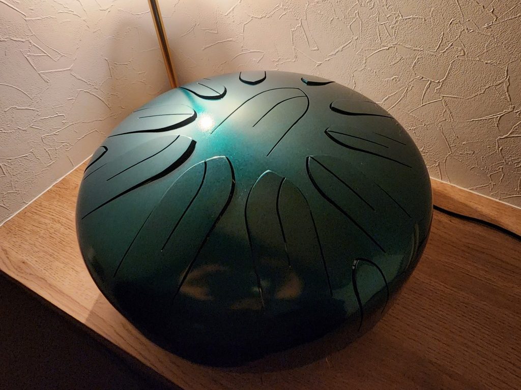 さざなみドラム（小型）スティック付き さざなみドラム（小型