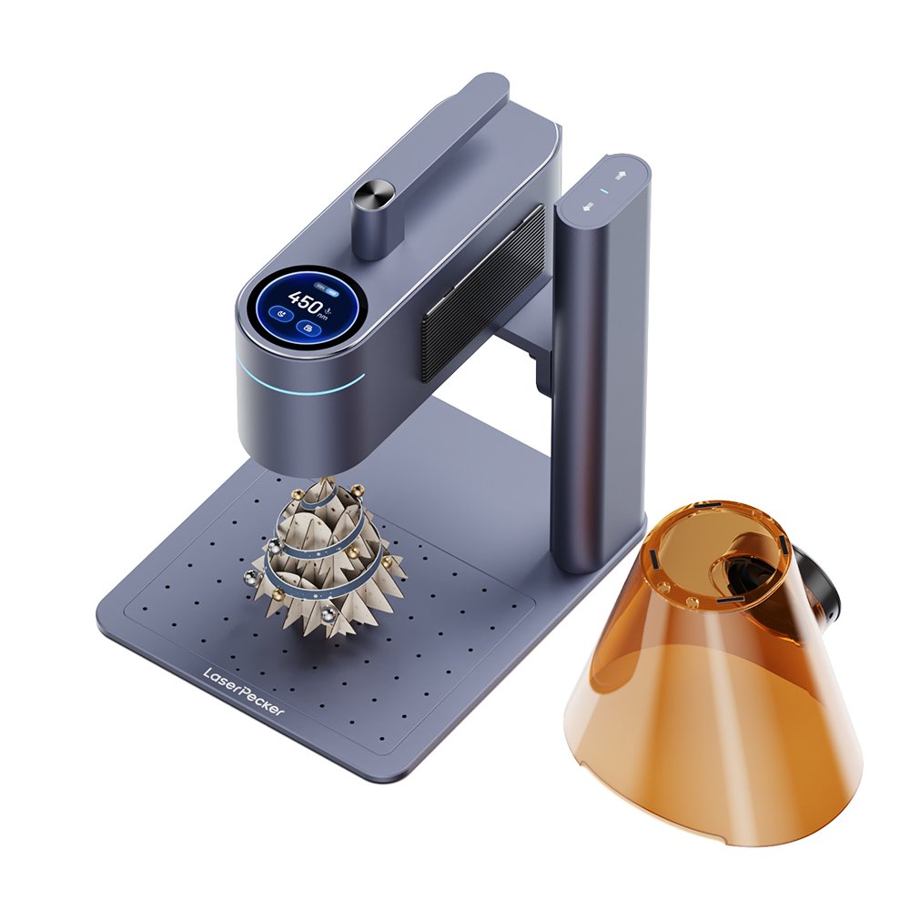 LaserPecker 4 Base デュアルレーザー彫刻機 レーザーマシン DIY