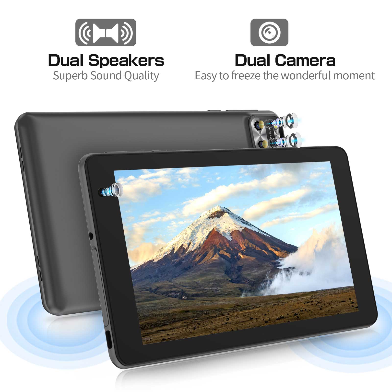 PRITOM Touch 8 タブレット ブラック Amazon.co.jp: タブレット 8