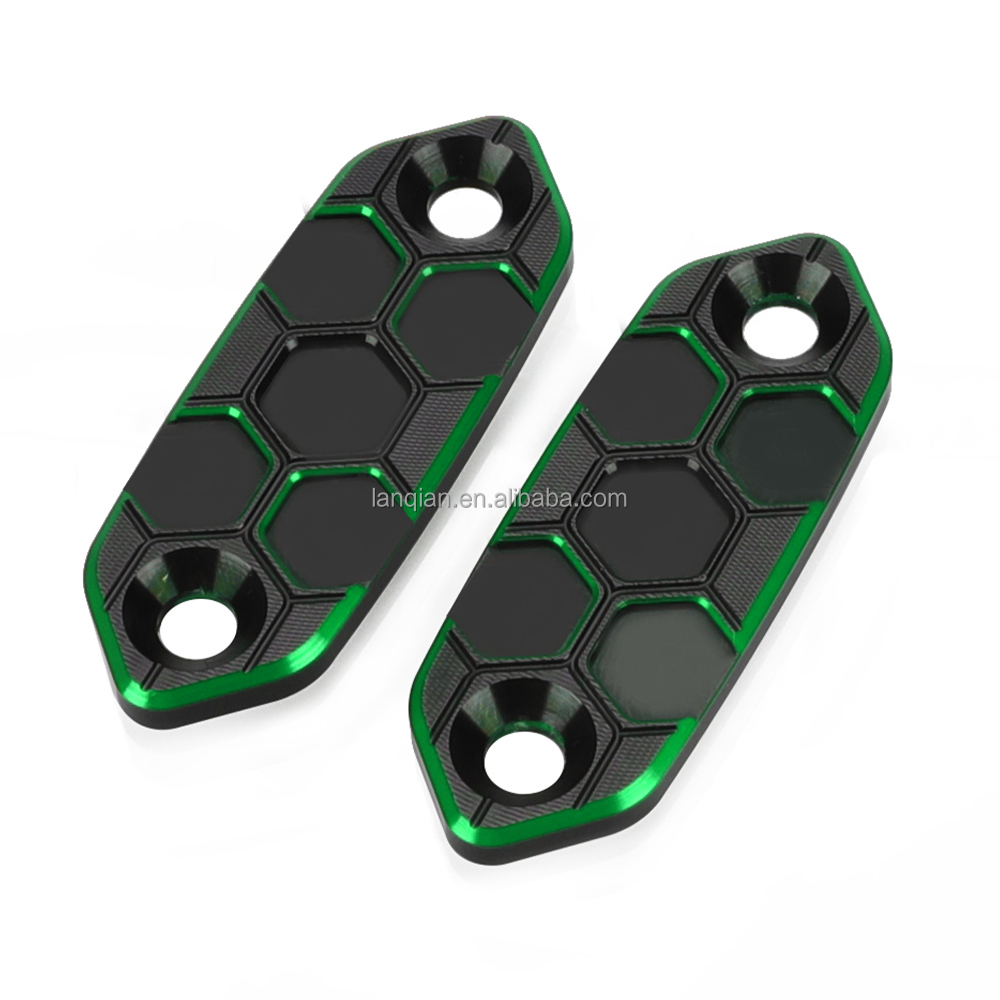 Kawasaki ZX-4R ZX-6R用ミラーホールカバー 新品・改良用パーツ