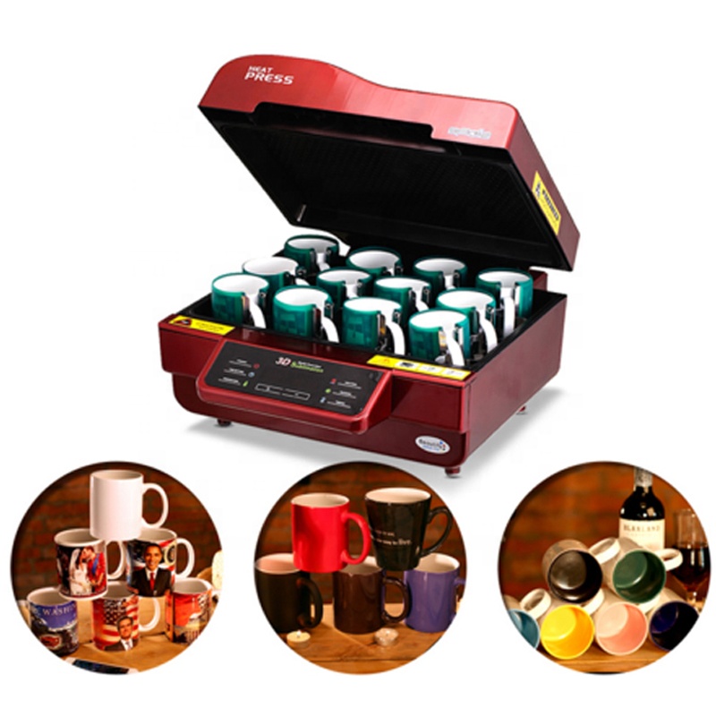 プロモーション ST-3042 電動3D昇華型ヒートプレスプリンター 新品